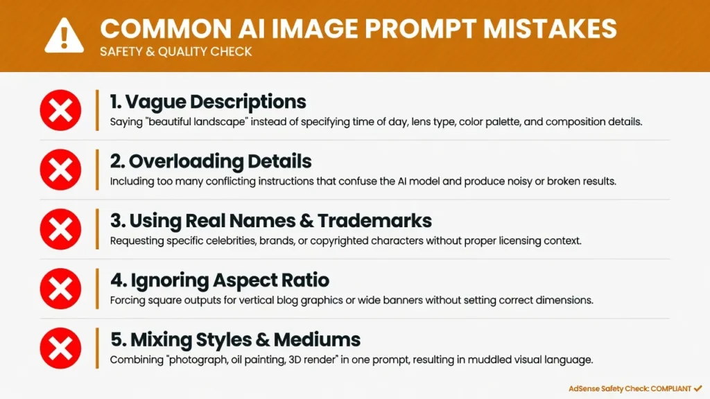 Warning infographic listing five common mistakes to avoid when transferring a phone number to a new iPhone including resetting the wrong phone