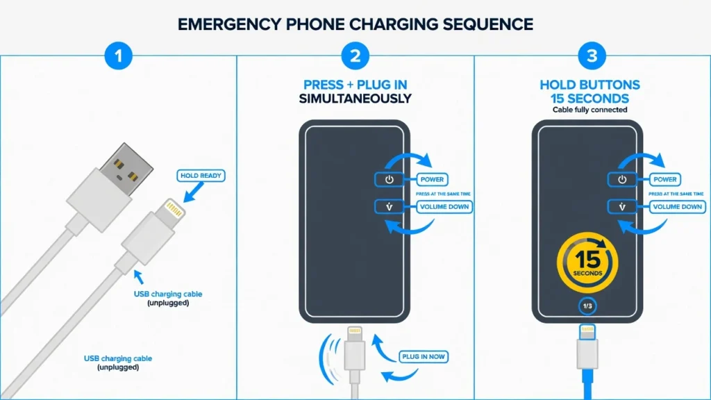 Horizontal bar chart comparing smartphone repair costs from battery replacement at 50 to 150 dollars up to motherboard repair at 150 to 300 dollars with repair versus replace decision threshold